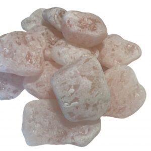 Rose quartz water stones
