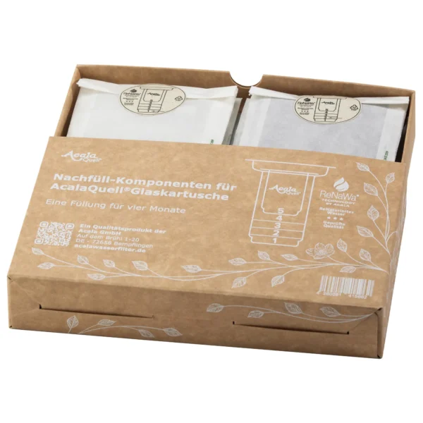 Nachfüll-Komponenten AcalaQuell® Glaskartusche für 4 Monate – Bild 6