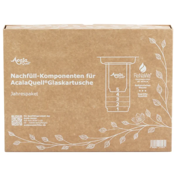 Jahrespaket Glaskartusche AcalaQuell® Mini und Midi – Bild 7